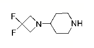 4-(3,3-difluoroazetidin-1-yl)piperidine hydrochloride